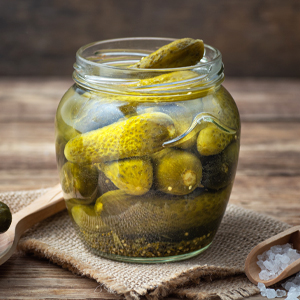 Gherkins-in-Vinegar